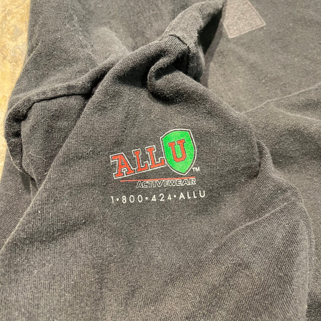 古着 シエナ大学/ゲール協会/カレッジロゴ/ヴィンテージ シングルステッチ プリントロングTシャツ/サイズXL-2XL相当