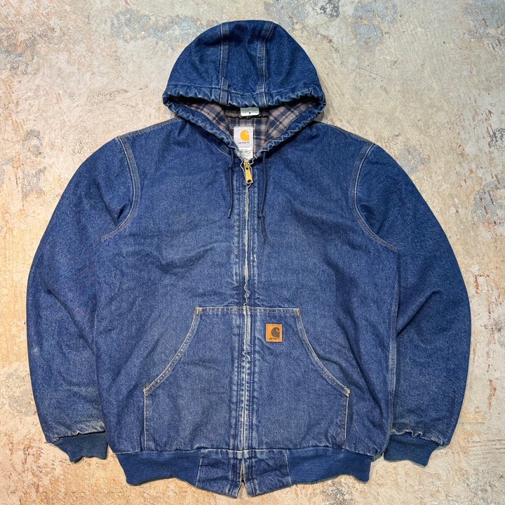 古着 Carhartt/ カーハート/ アクティブジャケット/ ダック地/ 裏地ブランケット/ サイズM