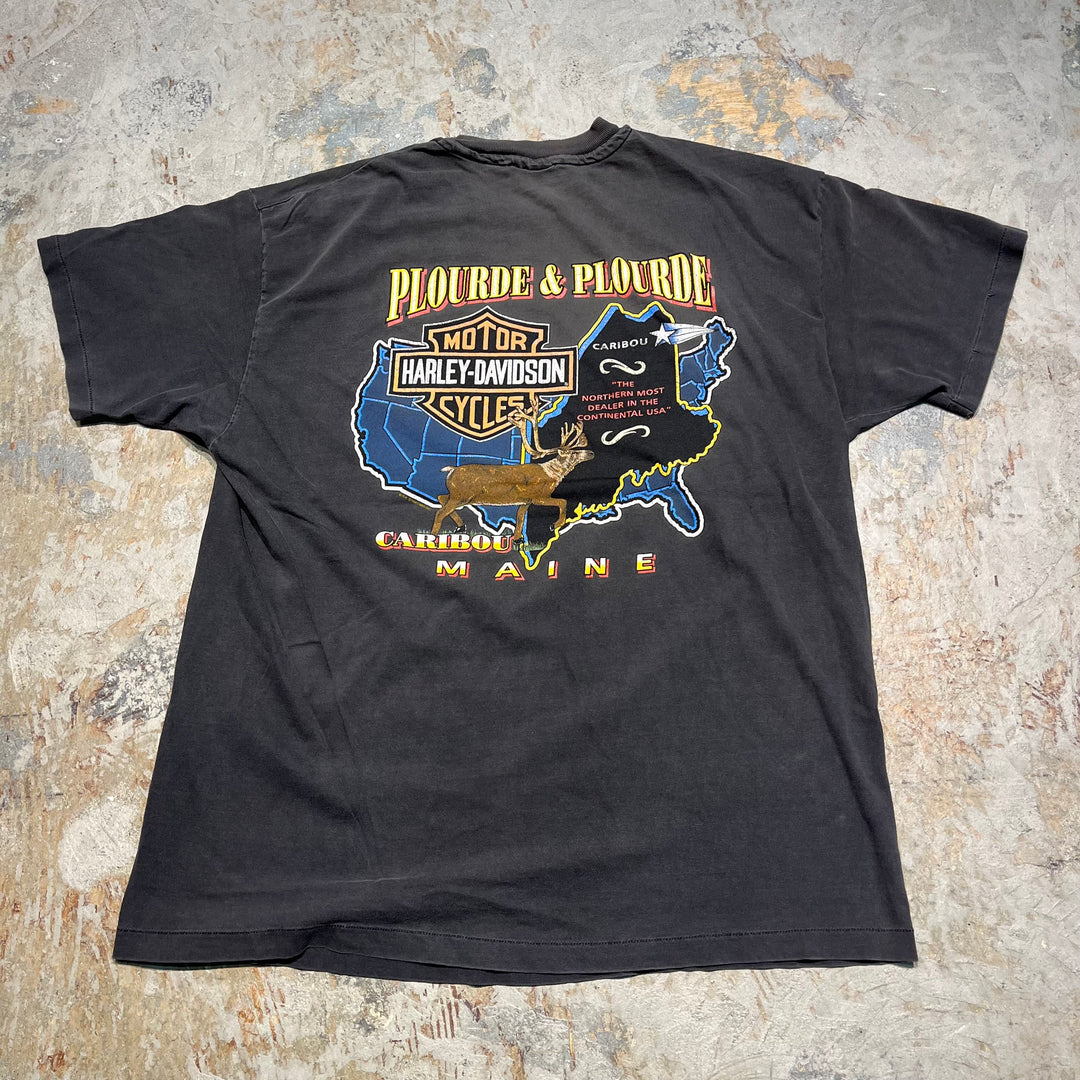 #4292 Harley-Davidson/ハーレーダビッドソン/short sleeve t-shirt Tee/シングルステッチ/半袖Tシャツ/MADE IN U.S.A/サイズXL