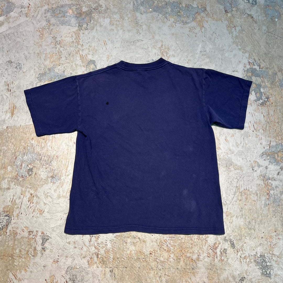 古着 96's ルーニーテューンズ/ワーナーブラザース/ヴィンテージ シングルステッチ Tシャツ/サイズM相当