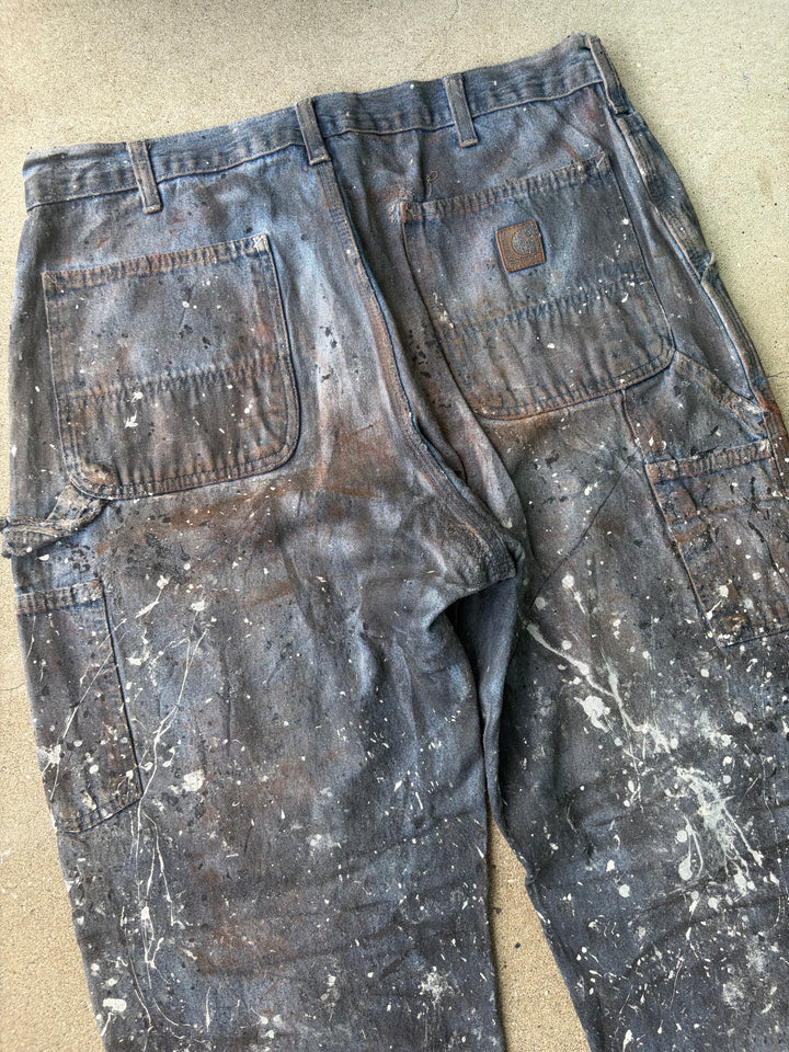 Carhartt Distressed Zombie Denim Pants W34 L32