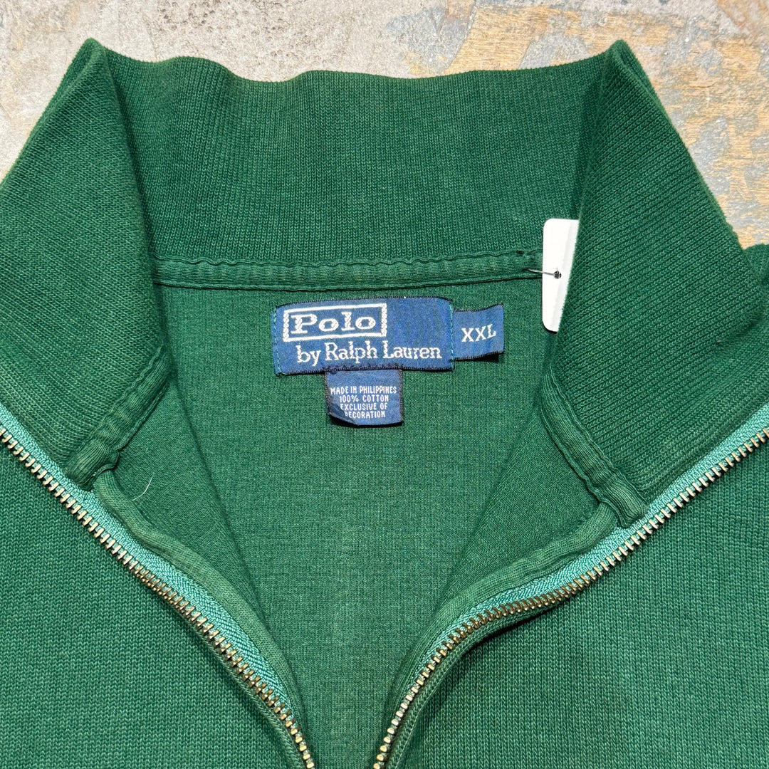 古着 POLO by Ralph Lauren/ ポロ バイ ラルフローレン/ ハーフジップニットセーター/ サイズXXL