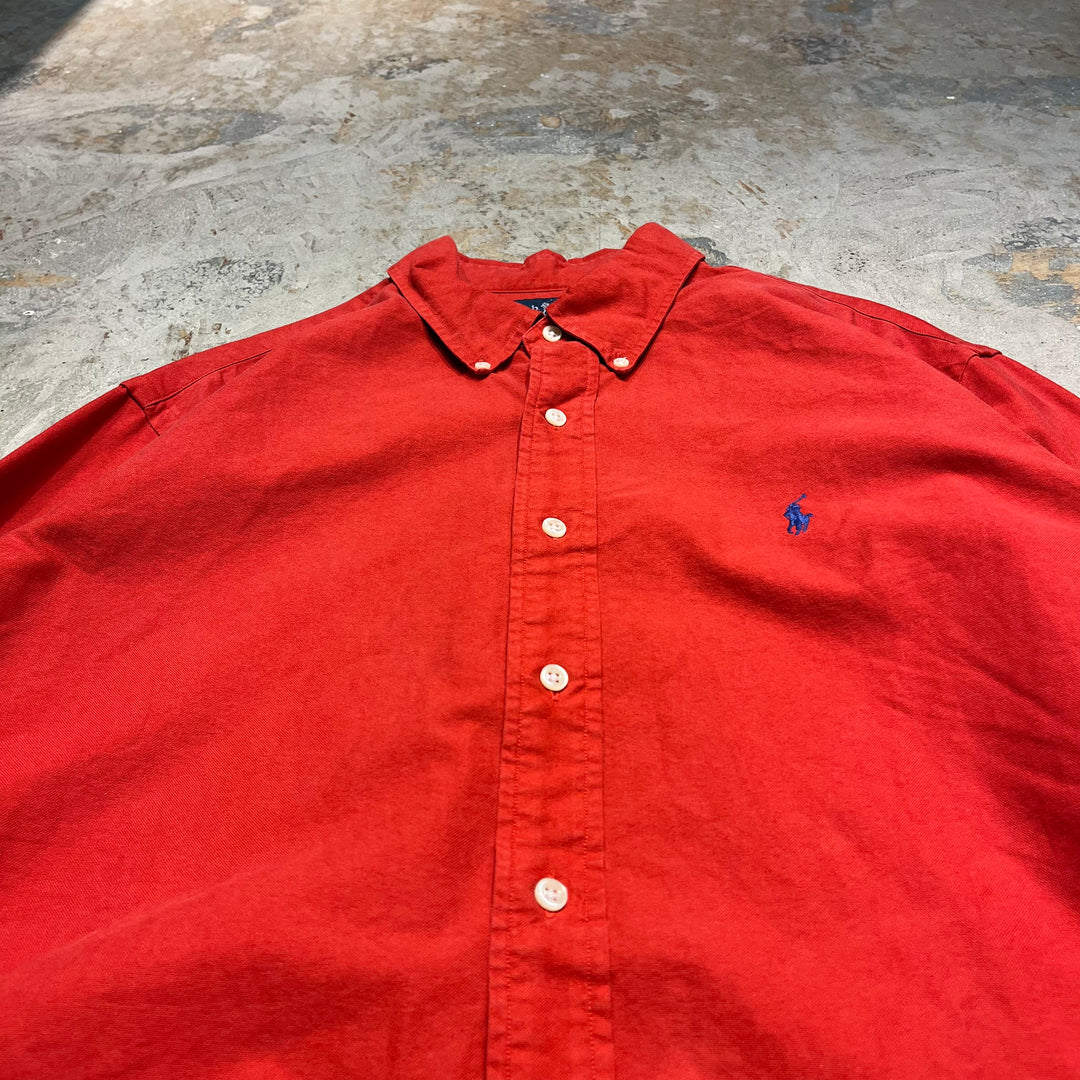 #4307 Ralph Lauren/ラルフローレン L/S B.D Shirts/ボタンダウンシャツ サイズXL