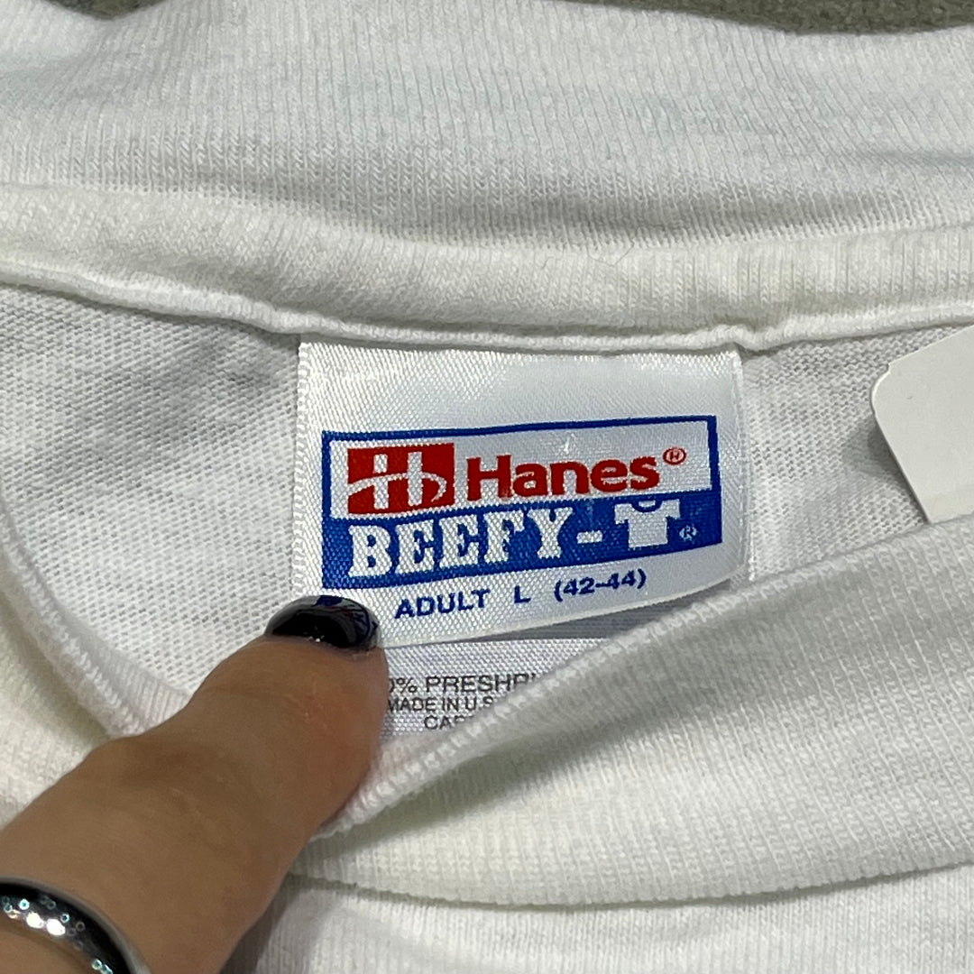 #4608 古着 90's Hanes/ヘインズ /short sleeve print t-shirt Tee/半袖プリントTシャツ/シングルステッチ/MADE IN USA/AT&T Olympic/アトランタオリンピック/1996 U.S. OLYMPIC TEAM/サイズL
