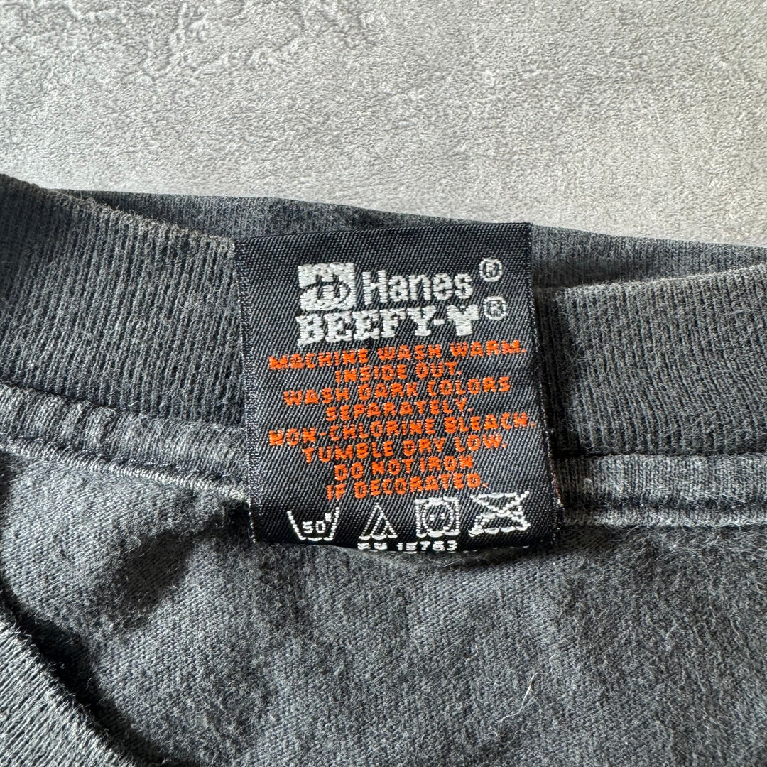 古着 USA製 90's Harley-Davidson ハーレーダビッドソン プリントTシャツ サイズL