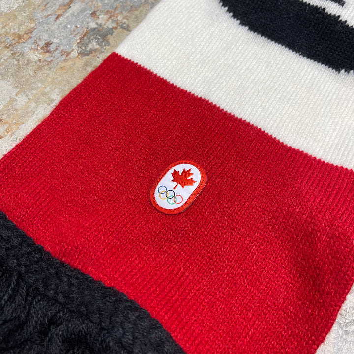 #3056 古着 スポーツマフラー CANADA OLYMPIC / カナダオリンピック