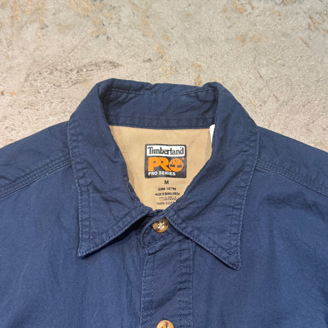 古着 TIMBERLAND/ ティンバーランド/半袖ワークシャツ/サイズM