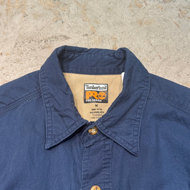 古着 TIMBERLAND/ ティンバーランド/半袖ワークシャツ/サイズM