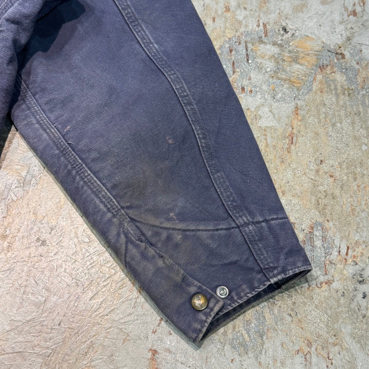古着 carhartt/ カーハート/ デトロイトジャケット/ ダック地/ 裏地ブランケット/ 企業ロゴ/  サイズL相当