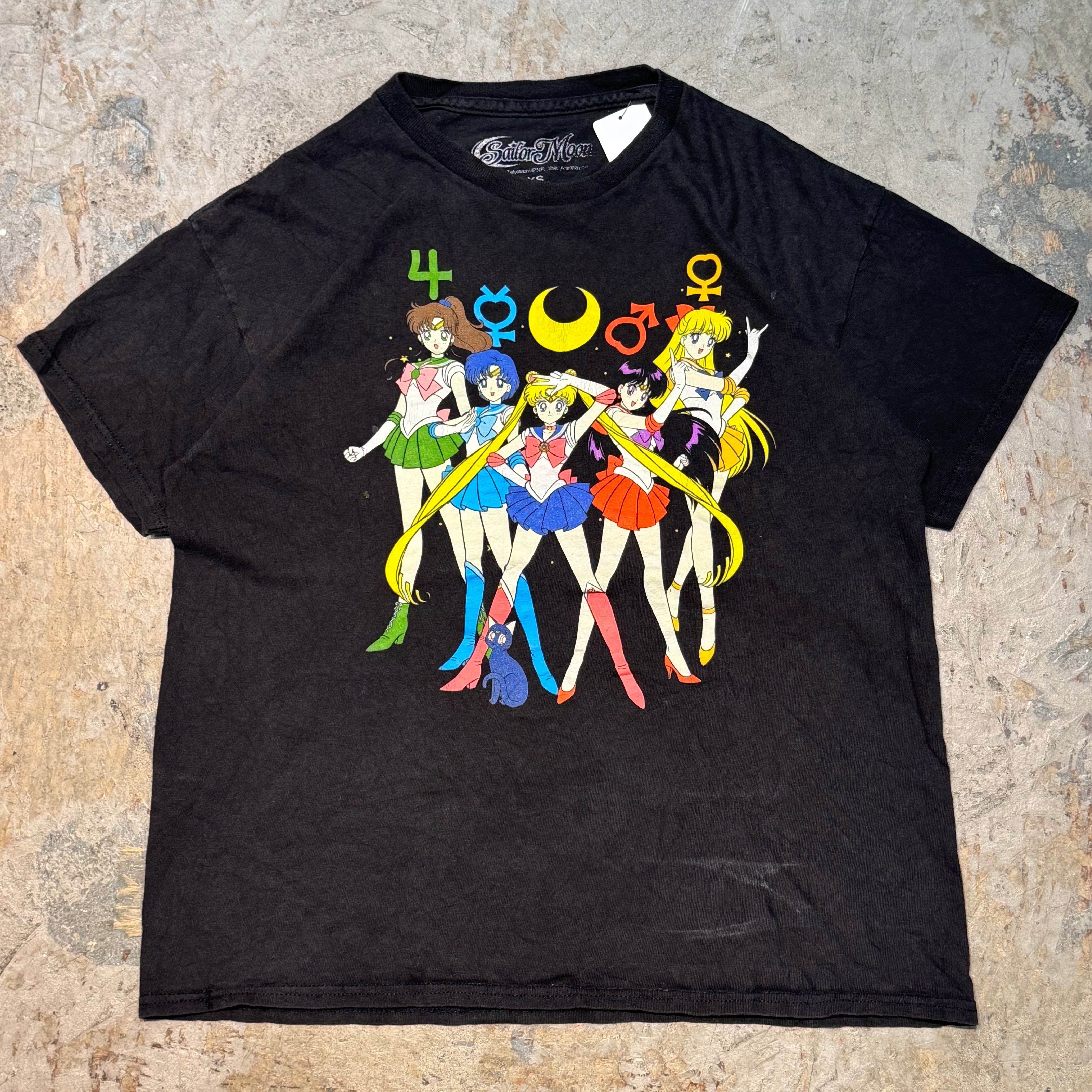古着 Sailor moon/ セーラームーン/ プリントTシャツ/ サイズXS – MUJIN