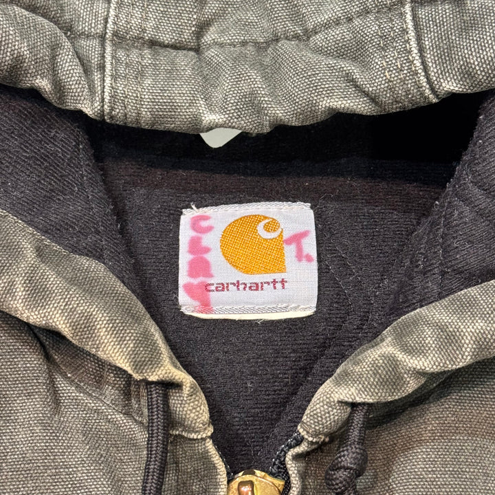 古着 Carhartt/ カーハート/ アクティブジャケット/ ダック地/ 裏地キルティング/ サイズL相当