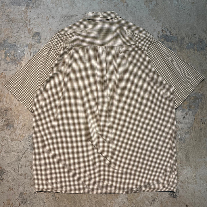 古着 LEVIS/リーバイス /半袖シャツ/チェック柄/サイズL相当