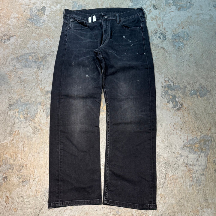 古着 Levi's/ リーバイス/ ブラックデニムパンツ/ 569/実寸サイズ33×30