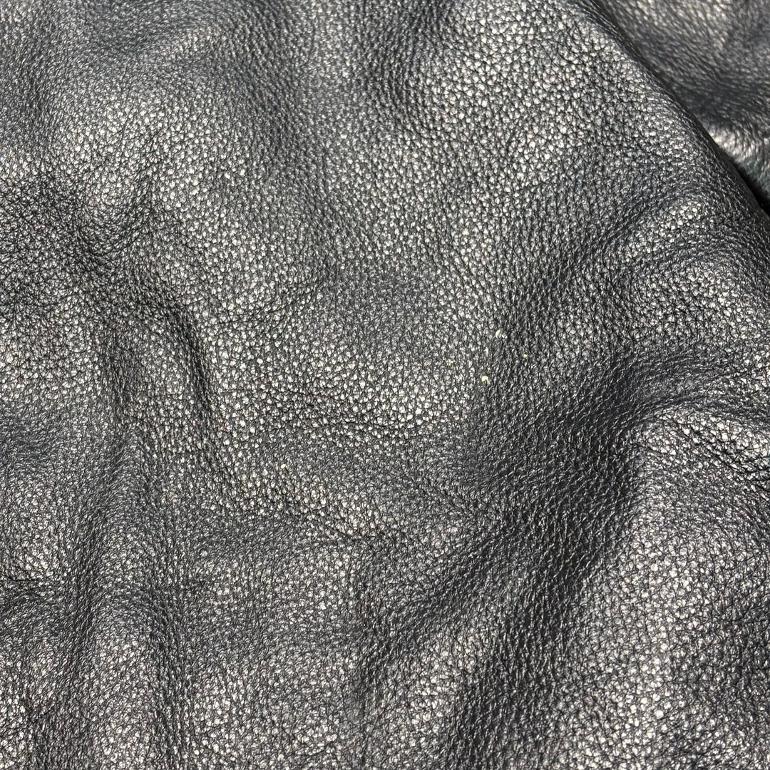 古着 WILSONS LEATHER/ ウィルソンズレザー/ 本革ジップアップレザージャケット/ 牛革/ サイズL