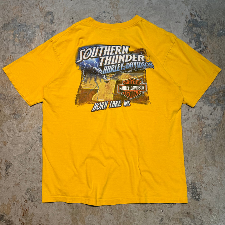 古着 USA製 Harley-Davidson/ハーレーダビッドソン/ プリントTシャツ/ サイズXL
