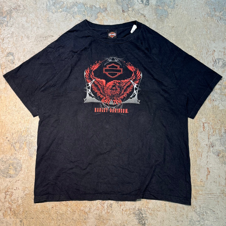 古着 USA製 Harley-Davidson/ハーレーダビッドソン/ プリントTシャツ/ サイズ2XL