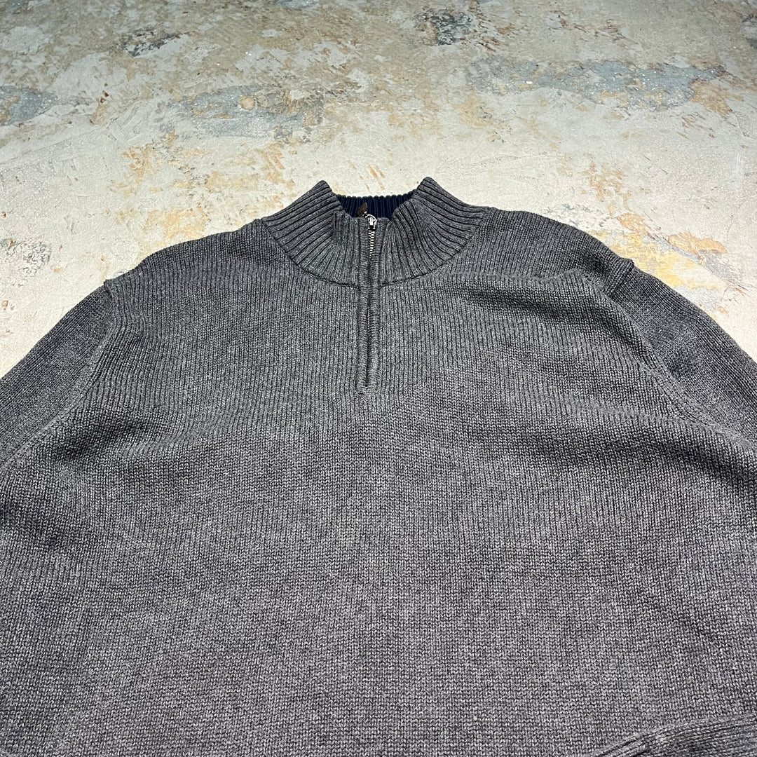 #3391 L.L.Bean/エルエルビーン/Half zip knit/ハーフジップニット/サイズL