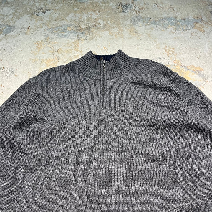 #3391 L.L.Bean/エルエルビーン/Half zip knit/ハーフジップニット/サイズL