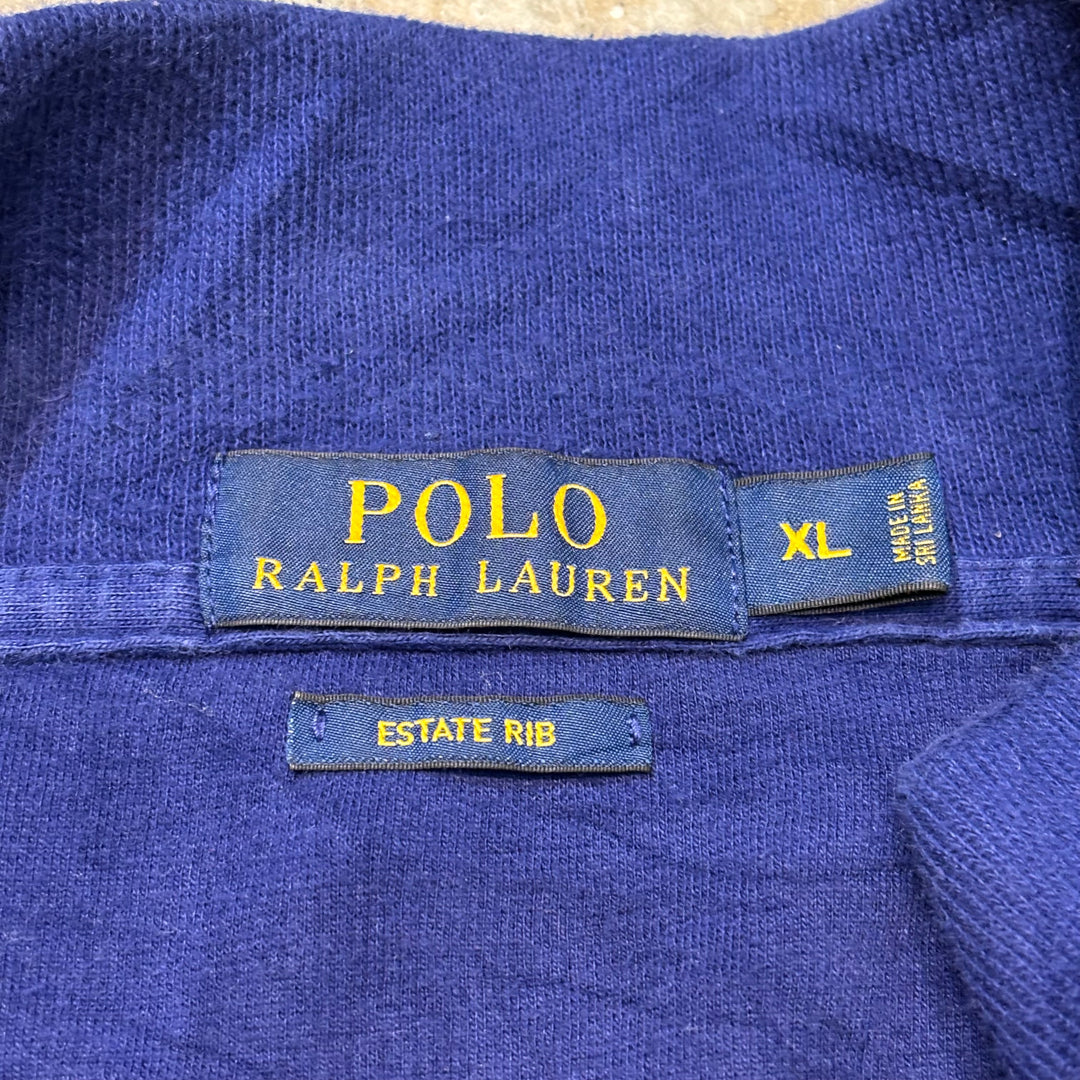 古着 POLO by Ralph Lauren/ ポロ バイ ラルフローレン/ ハーフジップニットセーター/ サイズXL