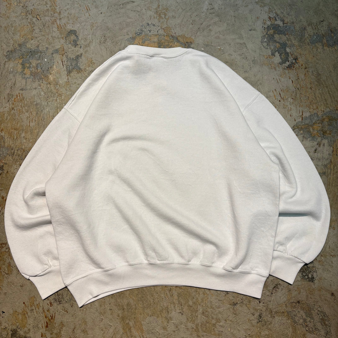 古着 90's〜 RUSSELL ATHLETIC/ ラッセルアスレチック/ ブランククルーネックスウェット/ 無地/ 前Vガゼット/ サイズXL