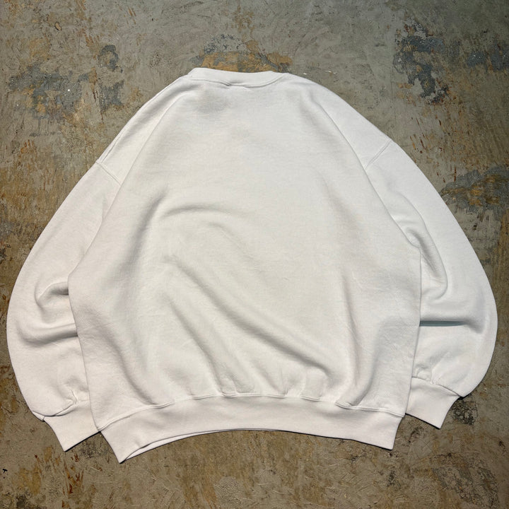 古着 90's〜 RUSSELL ATHLETIC/ ラッセルアスレチック/ ブランククルーネックスウェット/ 無地/ 前Vガゼット/ サイズXL