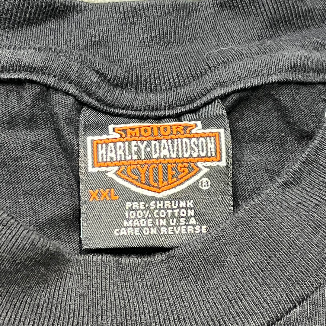 古着 USA製 Harley-Davidson/ハーレーダビッドソン/ プリントTシャツ/ サイズ2XL