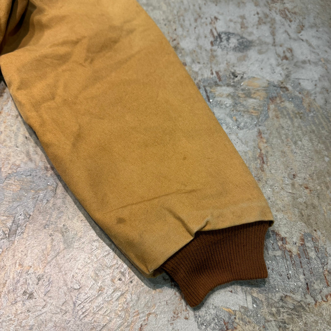 古着 Carhartt/ カーハート/ サンタフェジャケット/ ダック地/ 裏地キルティング/ 襟コーデュロイ/ サイズL相当