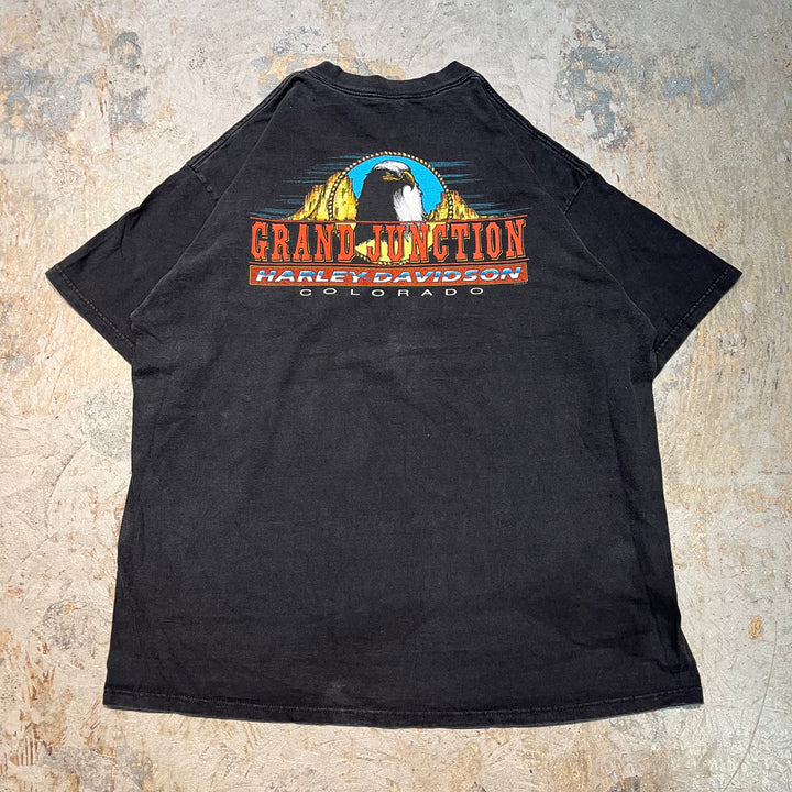 古着 USA製 Harley-Davidson/ハーレーダビッドソン/ プリントTシャツ/ サイズXXL