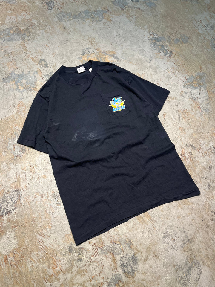 #MA136 古着 93's CAMEL/キャメル/タバコ/ヴィンテージ シングルステッチ Tシャツ/サイズL