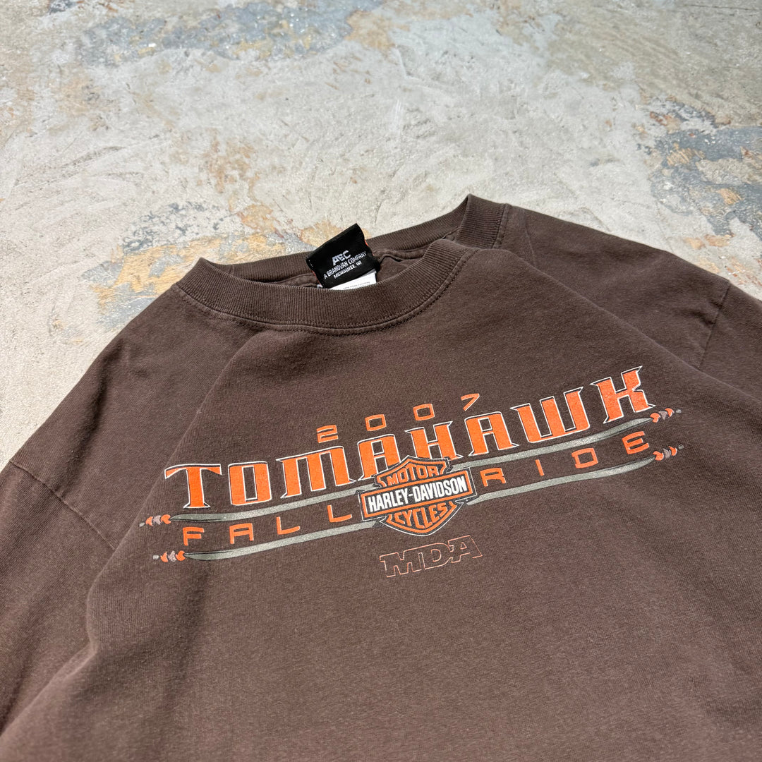 古着 Harley-Davidson/ハーレーダビッドソン/ プリントロングTシャツ/ M