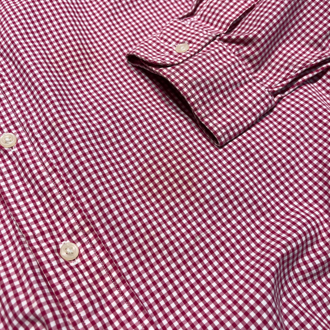 #4333 Ralph Lauren/ラルフローレン L/S B.D Shirts/ボタンダウンシャツ/CLASSIC FIT/ギンガムチェック/サイズ18/XXL