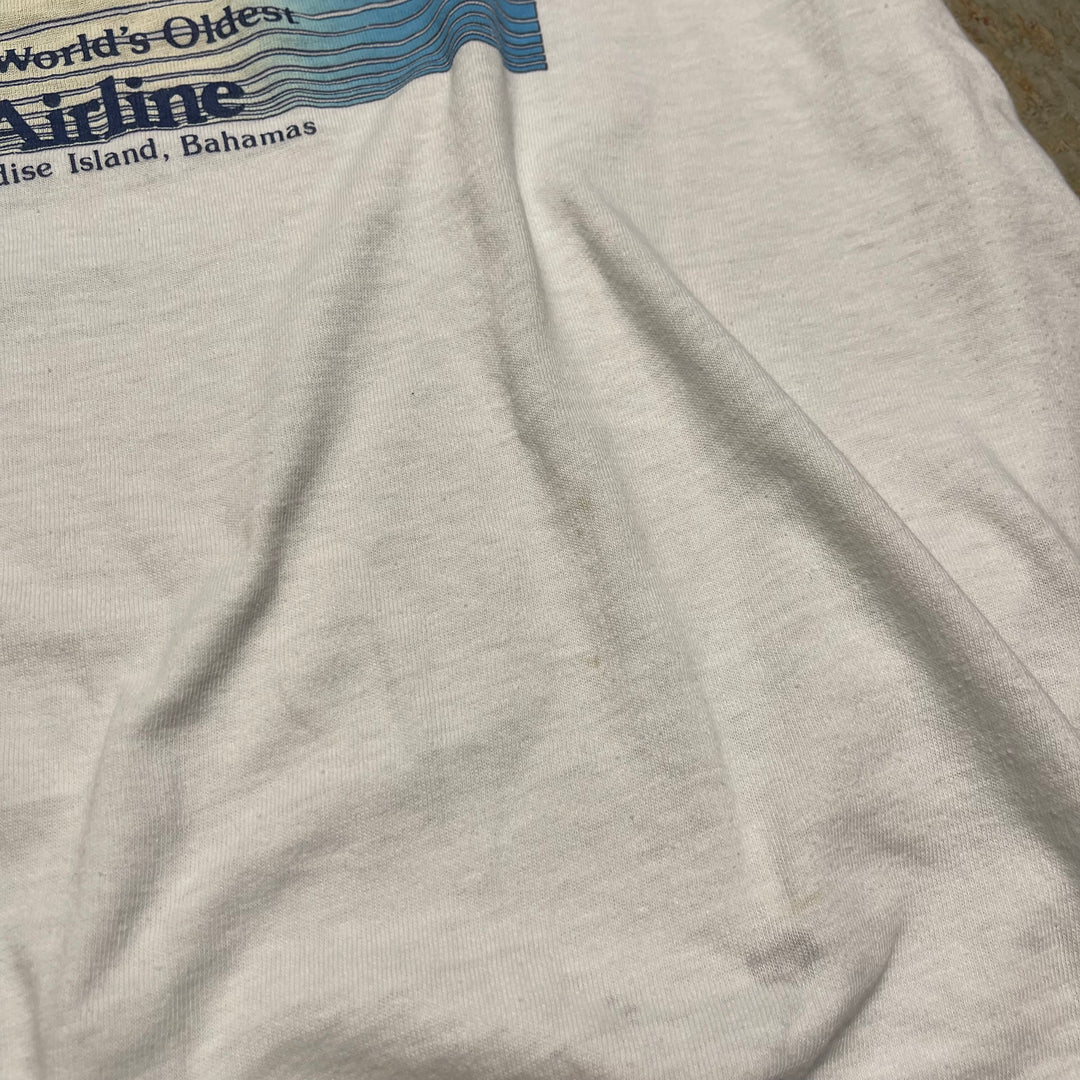 #4485 古着 80's Hanes/ヘインズ/short sleeve Ringer t-shirt Tee/半袖リンガーTシャツ/MADE IN USA/サイズL