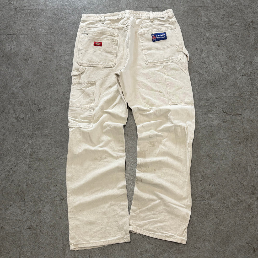古着 Dickies×SHERWIN WILLIAMS ディッキーズ× シャーウィン・ウィリアムズ ペインターパンツ  実寸サイズ35×31