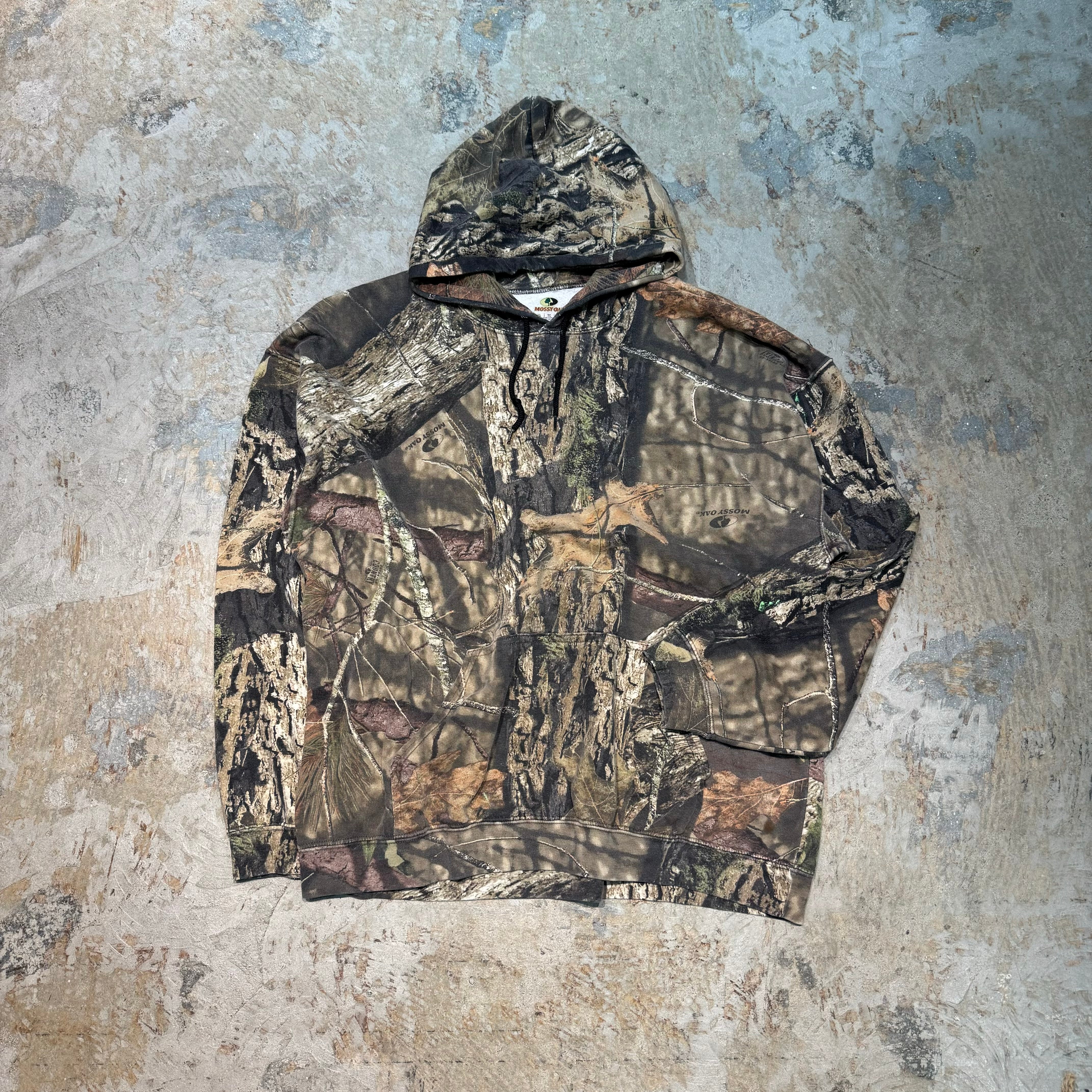 古着 MOSSY OAK/ モッシーオーク/ リアルツリー柄ジップアップパーカー
