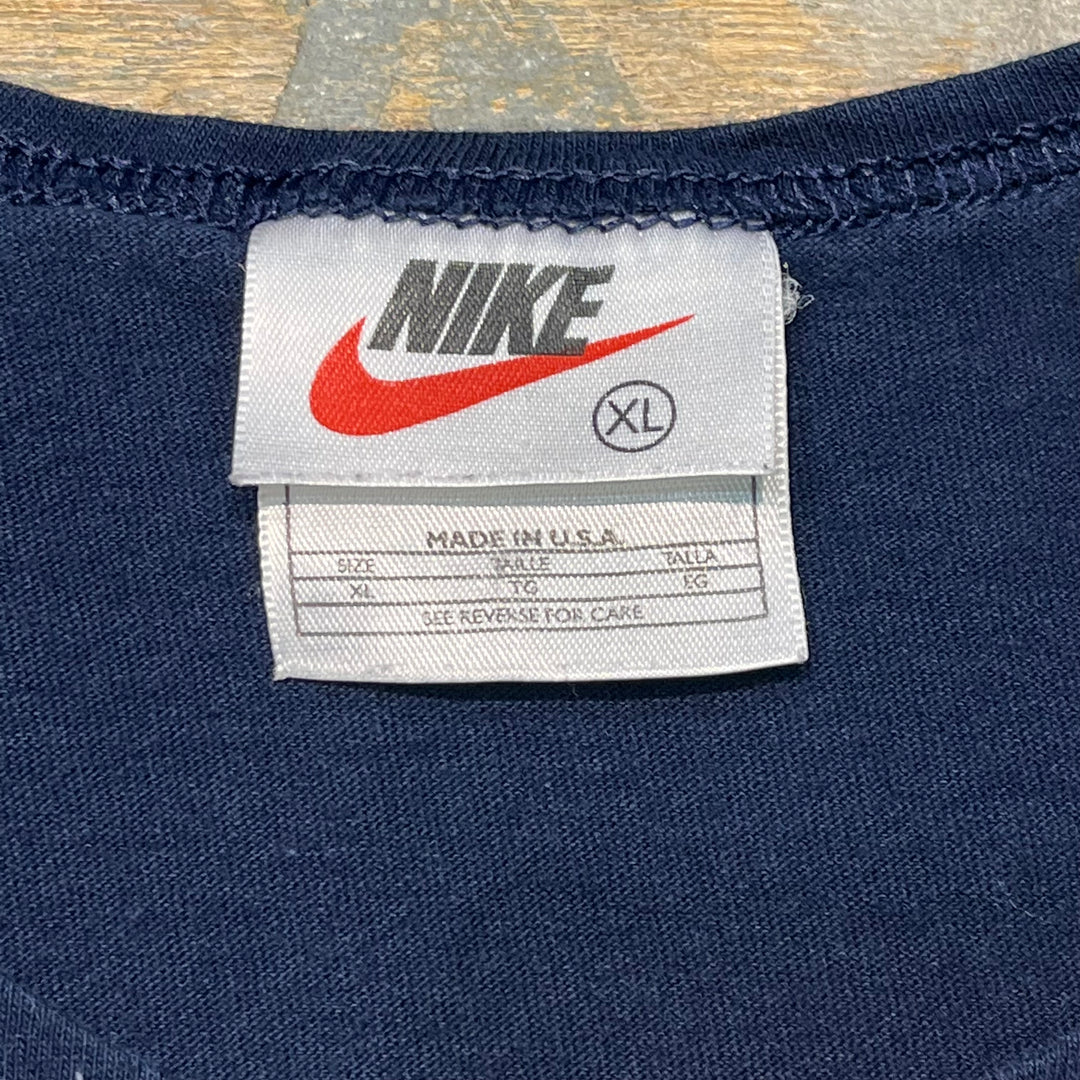 古着 USA製 NIKE/ナイキ/スウォッシュ/タンクトップ/ サイズXL