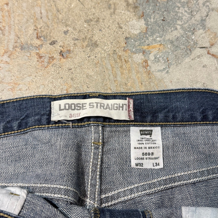 古着 Levi's/リーバイス/デニムパンツ/569/実寸サイズ33×34