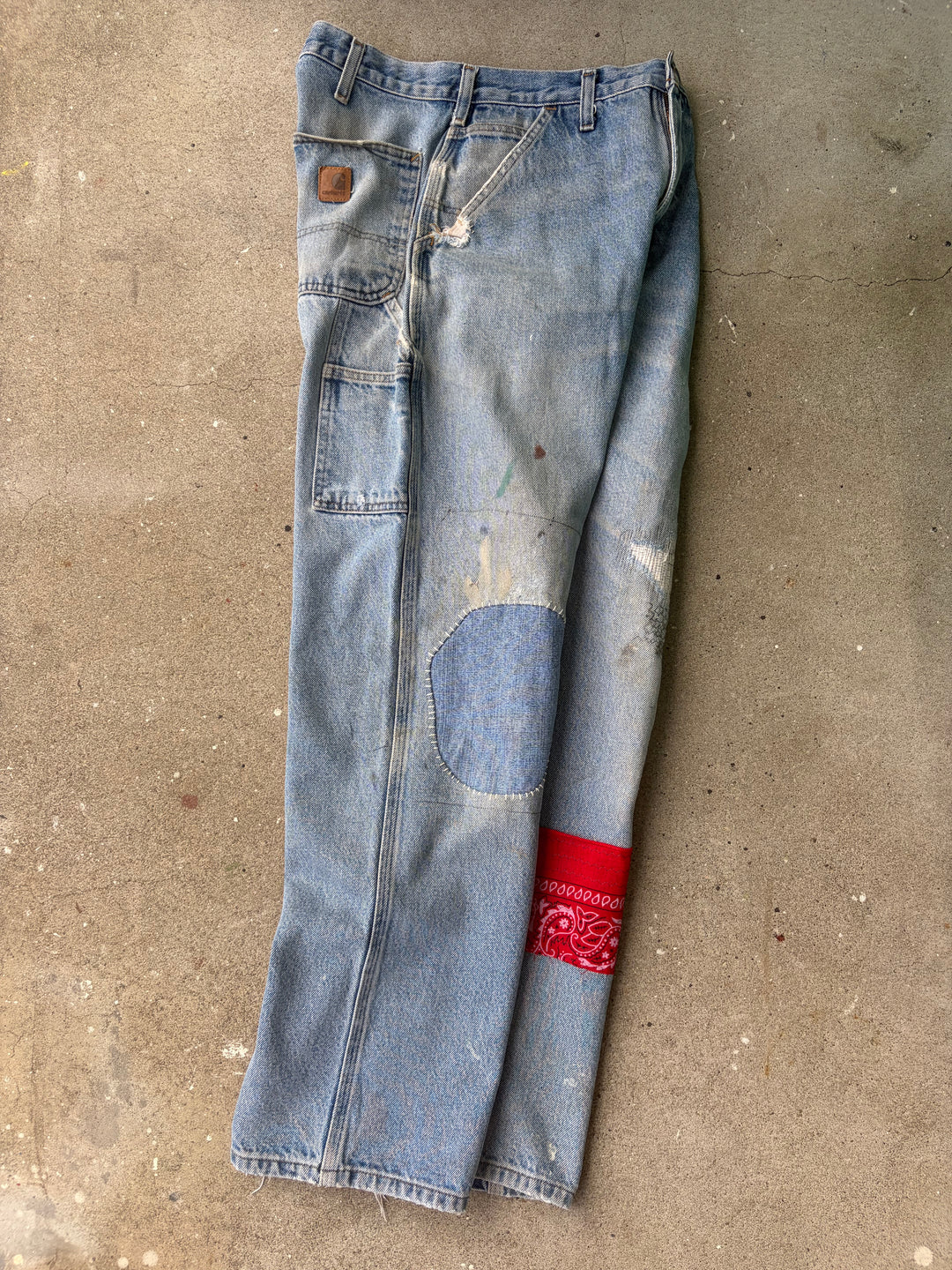 Carhartt Patchwork Denim Pants W32 L32