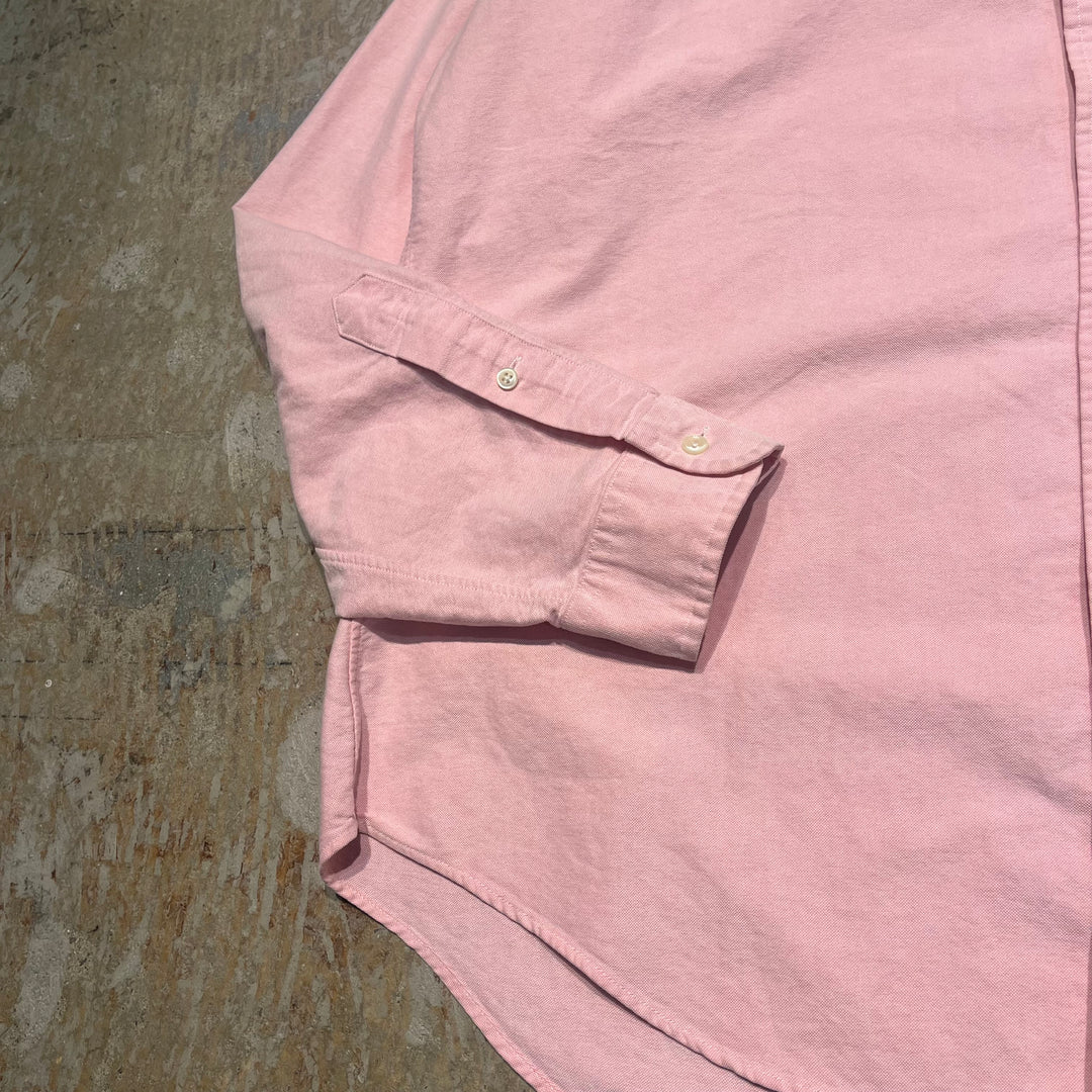 #4377 古着 Ralph Lauren/ラルフローレン/Long Sleeve Button Down Shirt/長袖ボタンダウンシャツ/サイズXL