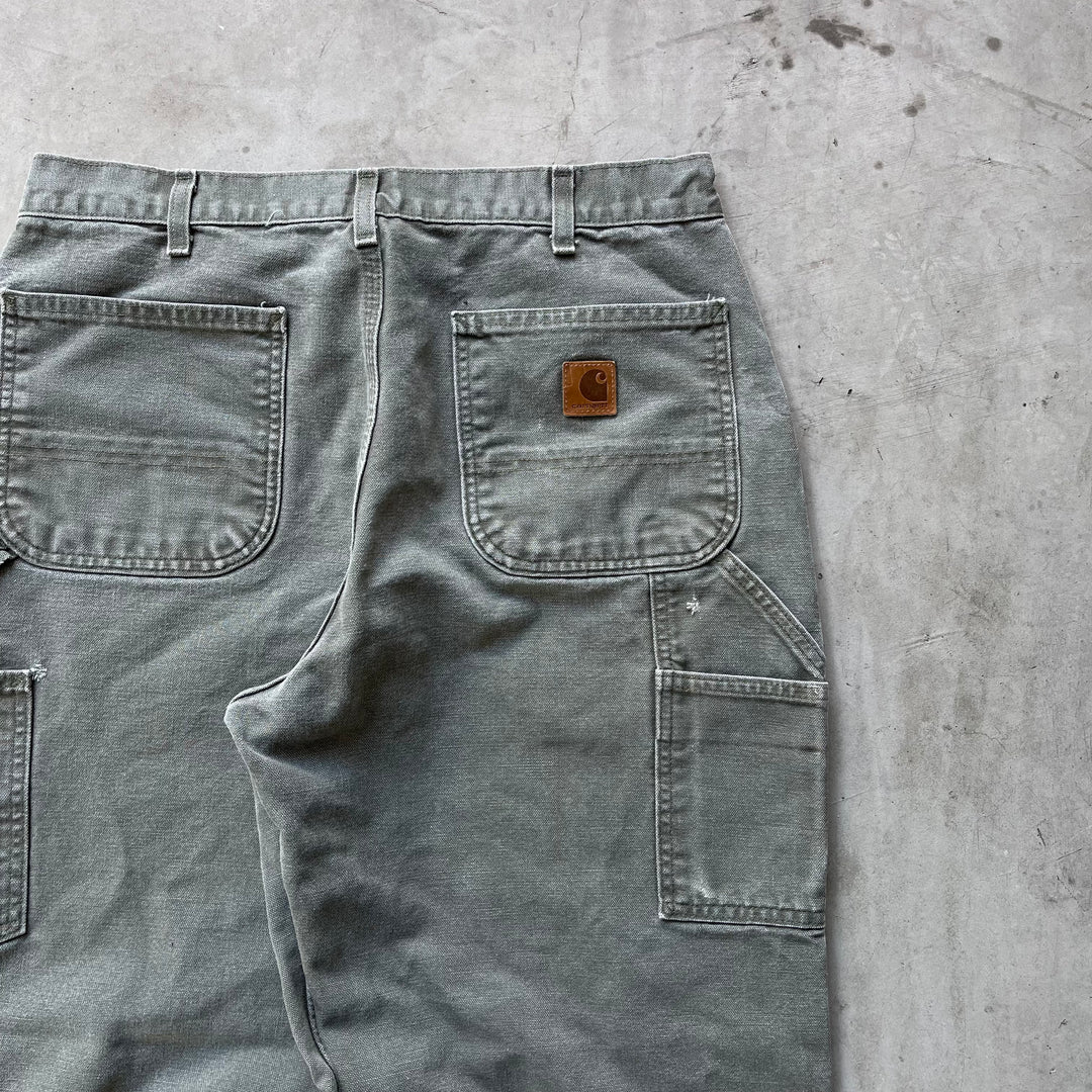 古着 Carhartt/カーハート/ダック地ペインターパンツ/実寸サイズ34×32