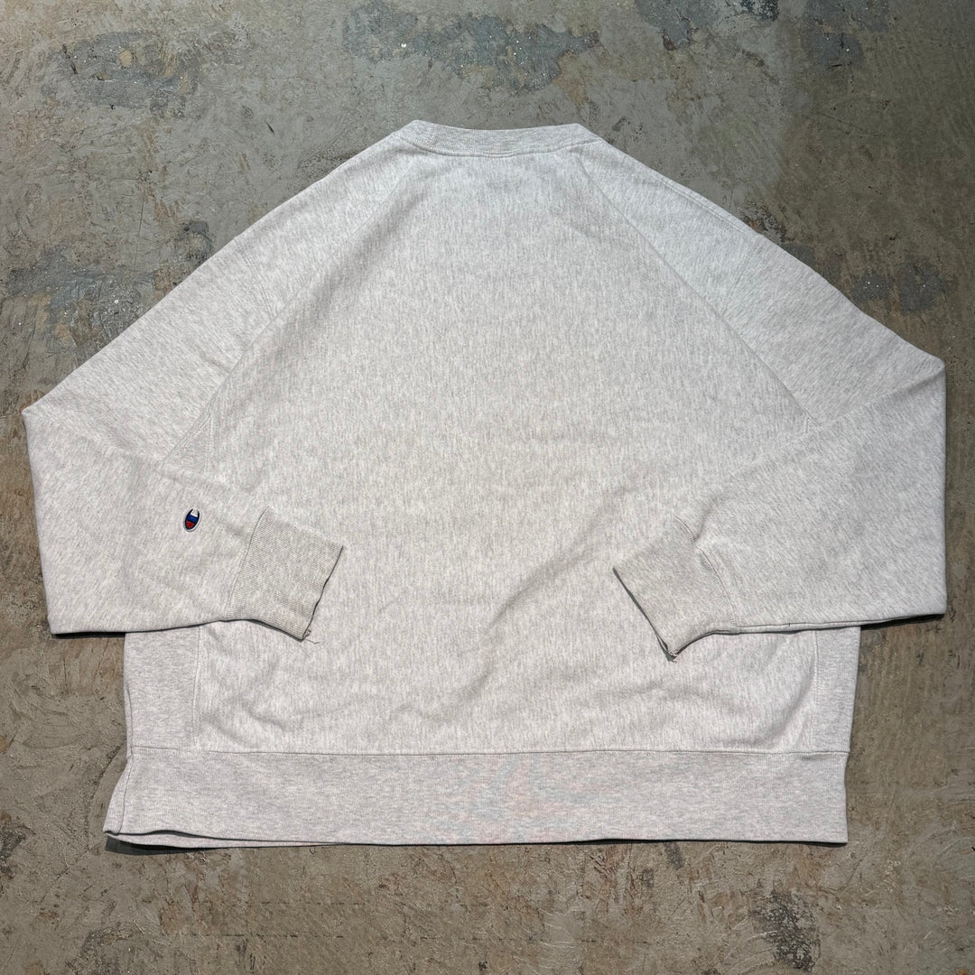 古着 Champion/ チャンピオン/リバースウィーブ/ クルーネックスウェット/ カレッジロゴ/ サイズ2XL