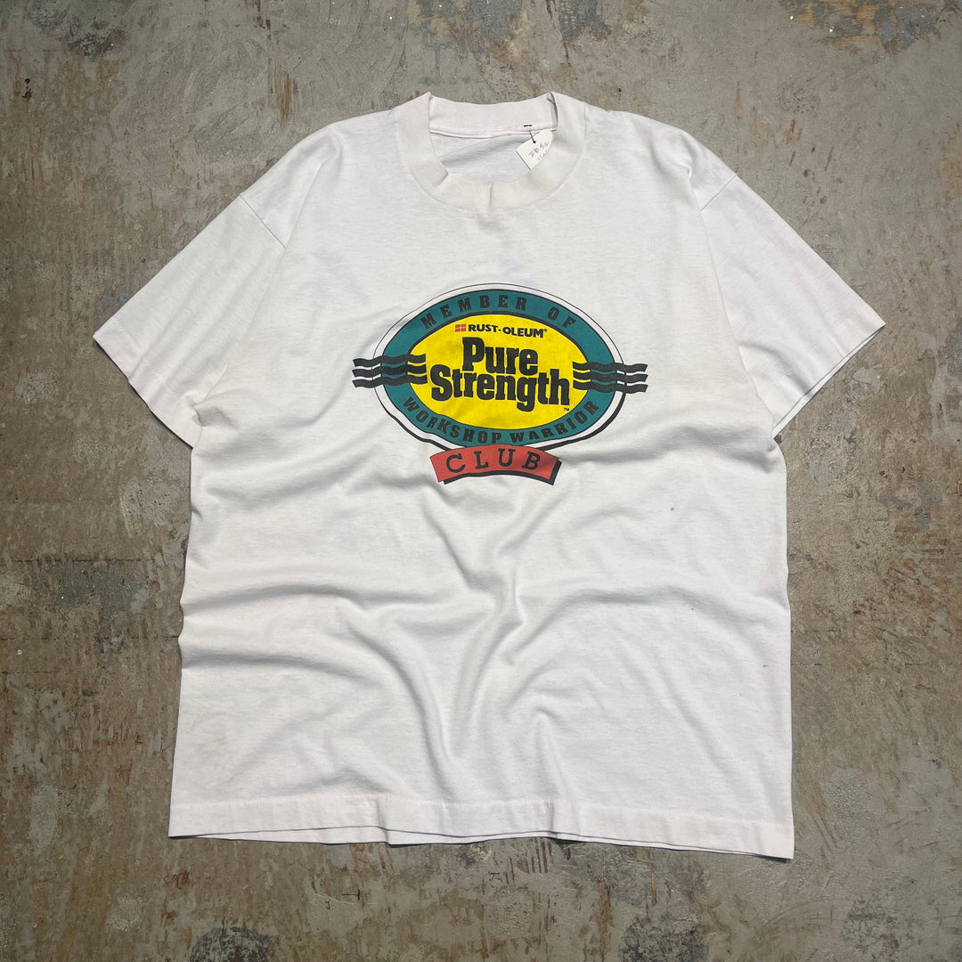 #4804 古着 Rust-oleum ラスト オリウム 企業系/ヴィンテージ シングルステッチ Tシャツ/サイズ2XL相当