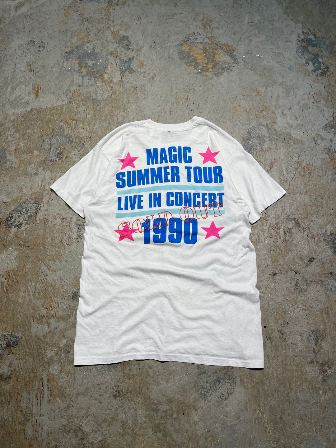 #MA130 古着 90's NEWKIDS ON THE BLOCK/ニューキッズオンザブロック/バンド/ヴィンテーシングルステッチ Tシャツ/サイズL