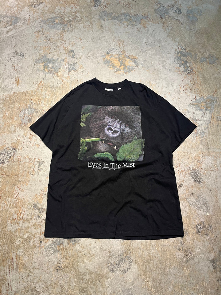 #MA119 古着 USA製 92's ONEITA/オニータ/ゴリラ グラフィック/ヴィンテーシングルステッチ Tシャツ/サイズXL