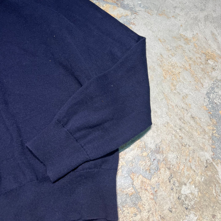 #3705 古着 POLO by Ralph Lauren/ラルフローレン /PIMA Cotton knit V Neck Sweatrer/ピマコットンニット Ｖネックセーター/サイズM