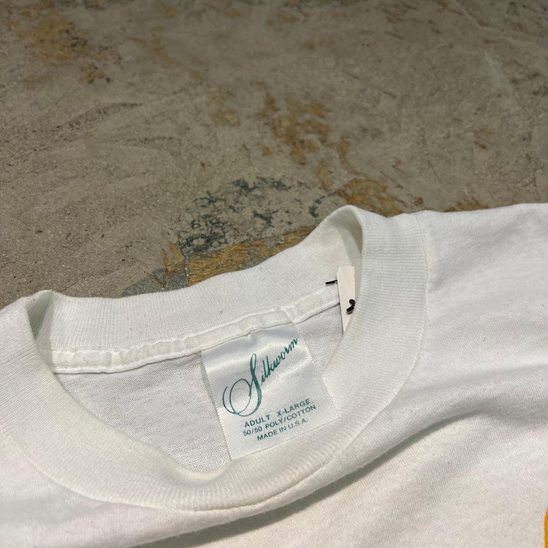 古着 USA製 92's SALEM/セーラム/タバコ/企業系/ヴィンテージ シングルステッチ プリントTシャツ/サイズXL