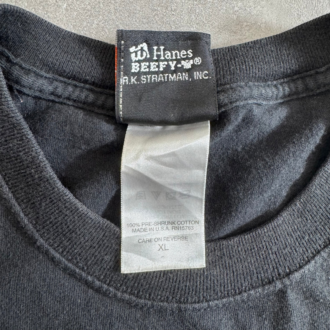 古着 USA製 Harley-Davidson ハーレーダビッドソン ロングスリーブプリントTシャツ サイズXL