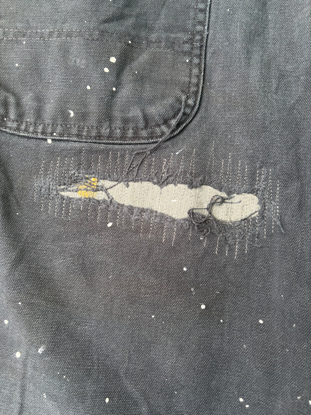 Carhartt Distressed Duck Painter Pants W38 L32