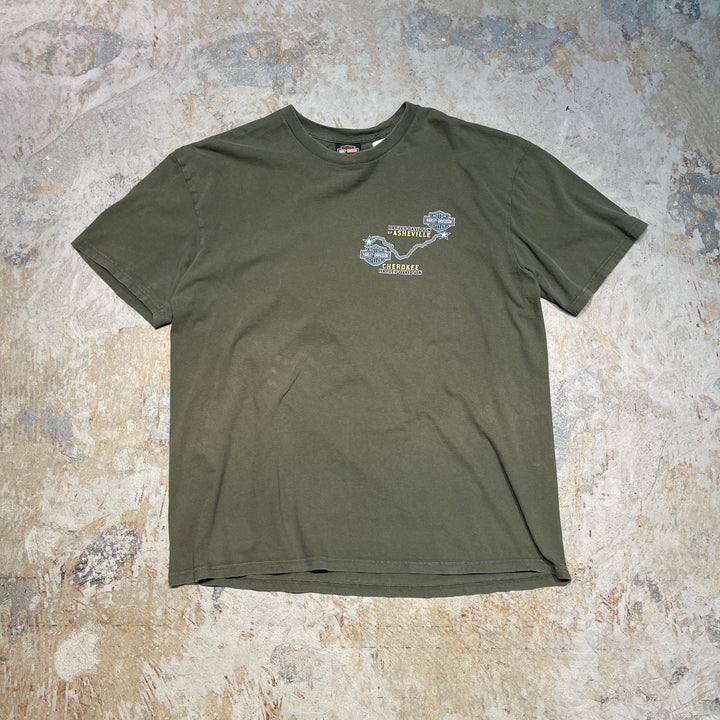 古着 Harley-Davidson/ハーレー ダビッドソン/ノース･カロライナ州/プリントTシャツ/サイズXL
