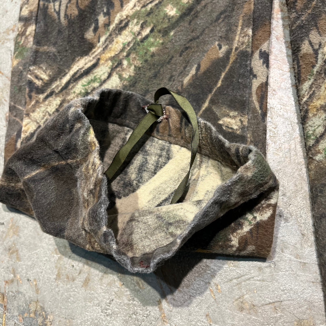 #4218 古着 MOSSY OAK/Chamois cross real tree work Pants/シャモアクロスリアルツリーワークパンツ/リアルツリー柄/サイズL