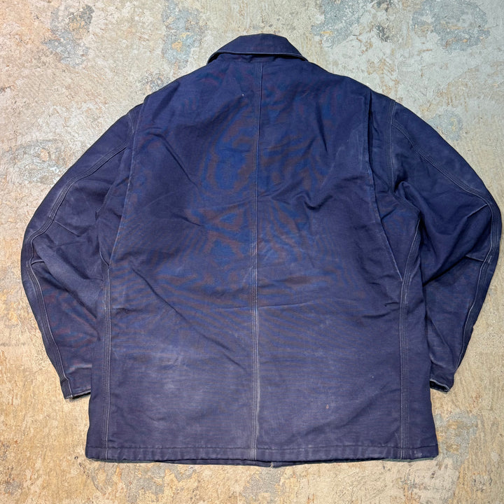 古着 Carhartt/ カーハート/ トラディショナルコート/ 企業ロゴ/ 裏地キルティング/ サイズL